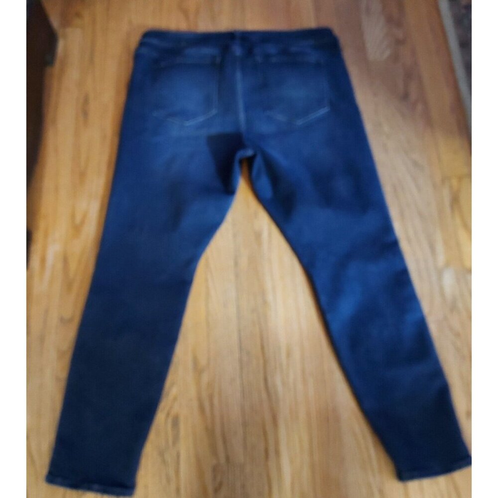 Old Navy Women's Size 18 Rockstar Super Skinny Ankle Jeans  Blue Cotton Blend - Picture 3 of 13